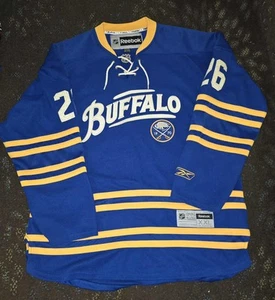 Thomas Vanek Buffalo Sabres Reebok 40th Anniversary Hockey Trikot 2XL - Bild 1 von 8