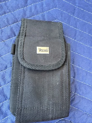 PH02B-BK REIKO EXTRA LARGE POUCH BELT LOOP HOLSTER CELL PHONE CASE UNIVERSAL - Image 1 of 3