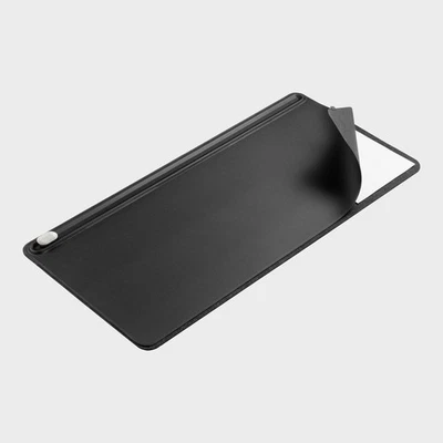 Orbitkey Desk Mat Premium Vegan Leather & Recycled PET Felt, Black Large - Image 1 of 4