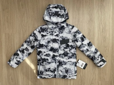 NWT Obermeyer Gage Insulated White Snow Jacket Teen Boys Small/8 Water Resistant - Image 1 of 4