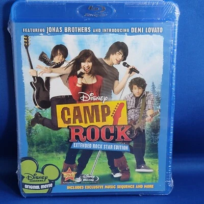 Disney Camp Rock (Extended Rock Star Edition) Blu-ray Demi Lovato - NEW SEALED Foto 1 de 2
