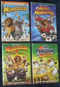 New DVD Madagascar Collection - Factory Sealed Free Shipping ! with The Penguins - Picture 1 of 9