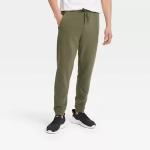 NUOVO! Pantaloni da jogging da palestra morbidi da uomo All in Motion, verde muschio - Foto 1 di 10