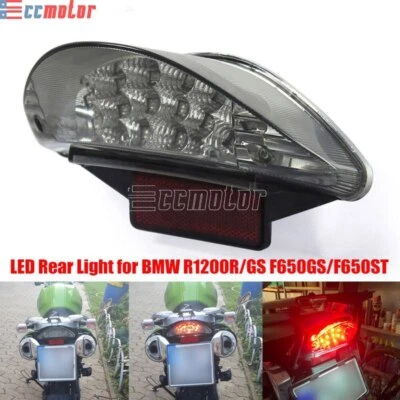 LED Taillight License Plate Light For BMW F650GS F650ST F800ST R1200R R1200GS - Imagem 1 de 4