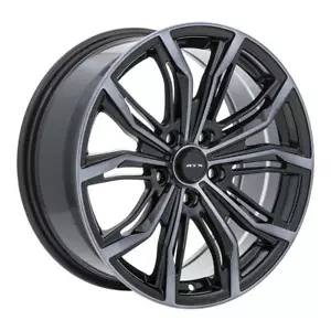 17 Inch Black Alloy Wheel Rim for Subaru Tribeca, RTX 82434 17x7.5 5x114.3 5Lug - Picture 1 of 4