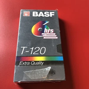 BASF Extra Quality Video Cassette VHS Tape Sealed - Picture 1 of 4