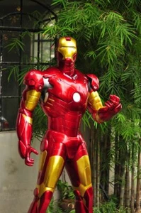 new IRON MAN MARK 3 Life Size custom statue Finet SCULPTURE ARTS fan art IRONMAN - Picture 1 of 6