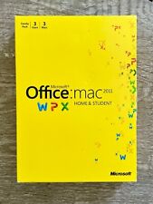 Microsoft Office for Mac Home and Student 2011 - Word, Power Point, Excel