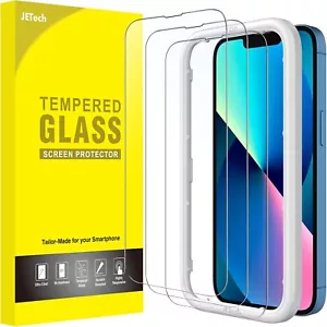Full Screen Schutzfolie für iPhone 13/13 Pro 6,1 Zoll Gehärtetes Glas - Bild 1 von 7