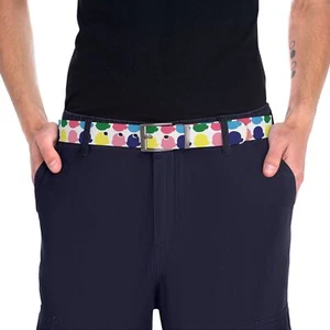 Little Notary Derrick Silhouette Zest Stamp Pattern Belt - Picture 1 of 10