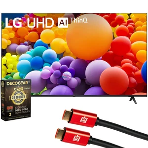 LG 55-Inch UT75 Series LED Smart TV 4K (2024) with 26 Months Protection Pack - Picture 1 of 12
