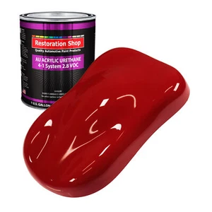 Restoration Shop Regal Red Acrylic Urethane Gallon Only Auto Paint - Picture 1 of 5