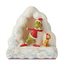 The Grinch by Jim Shore - Grinch and Max on Snow 2022 NEW 6010780