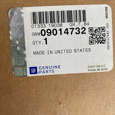 Amortiguador de energía fascia parachoques trasero GM Buick LaCrosse genuino OEM #09014732 Foto 1 de 4