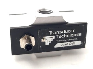 Transducer Techniques MPL-200-CO Mini Low Profile Load Cell 0-200lbs 10VDC - Picture 1 of 4