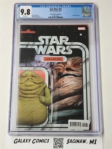 Star Wars #51 - CGC 9.8 - Action Figure Variant JTC Exclusive - Jabba the Hutt - Picture 1 of 2