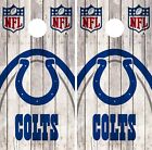 Indianapolis Colts Cornhole Wrap NFL Game Skin Board Set Vinyl Art Decor CO126