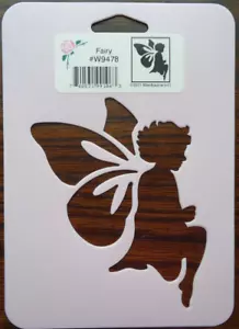 Stencil W9478 Fairy StenSource carte artigianali modello punto pittura riviste - Foto 1 di 1