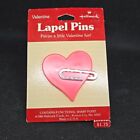 Vintage Hallmark Heart Valentine Romance Paperclip Brooch Pin