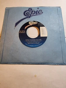 WAYLON/ WILLIE :Tryin To Outrun The Wind/MAKINS OF A SONG EPIC VG+ F276 - Picture 1 of 1