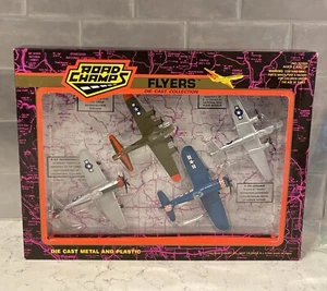 VTG 1995 Road Champs #62005 Flyers Die Cast Collection, B-17, B-25 P-47 F-4U - Picture 1 of 13