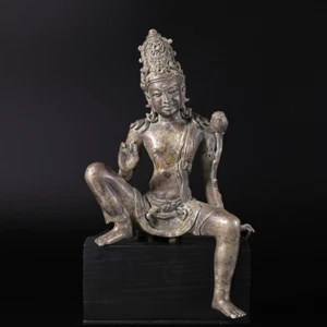 South East Asian Antique Bodhisattva Avalokiteshvara Statue 10th-12th Century - Picture 1 of 4
