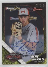2015 Bowman Chrome AFLAC/Under Armour All-American /199 Ashe Russell Auto