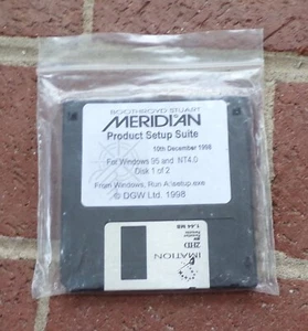 1998 Vintage Original BOOTHROYD STUART MERIDIAN PRODUCT SETUP SUITE SOFTWARE - Photo 1/8