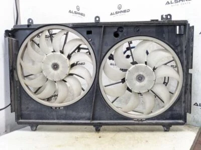14-20 Mitsubishi Outlander Dual Radiator Cooling Fan Motor Assembly 1355A258 OEM - Image 1 of 4