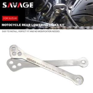 Rear Lowering Links Kit For SUZUKI GSXR 1000 Bandit GSX650F GSF 6501250 1200 600 - Picture 1 of 9