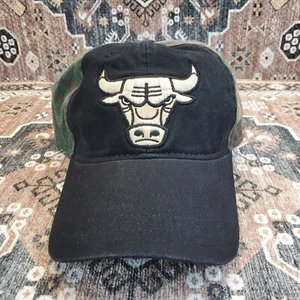 Chicago Bulls Snapback Adidas Camo Back Embroidered Logo Baseball Cap Hat - Picture 1 of 12