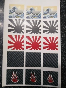 Clear #1 hood and roof WATER-SLIDE DECALS FOR HOT WHEELS / MATCHBOX, 1:64 USA!!! - Picture 1 of 3