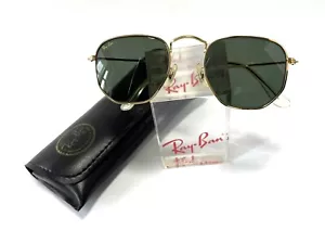Originale Vintage Ray-Ban Esagonale Metalli Classici Bausch&Lomb USA - Foto 1 di 6