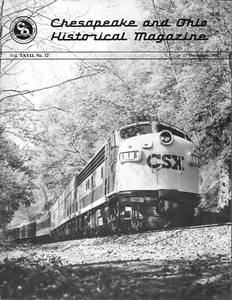 Compañía de automóviles de pasajeros C&O Chesapeake y Ohio diciembre de 1995 Eagle Canyon Parkersburg - Imagen 1 de 3