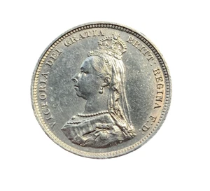 1887 Schilling Victoria - Bild 1 von 2