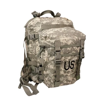 US Army UCP ACU MOLLE II Assault Pack 3-Day Mission Tactical Backpack - Image 1 of 4