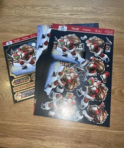 Hunkydory Seasons Greetings Deco Large Set ~ ‘Twas The Night Before Christmas - Picture 1 of 5