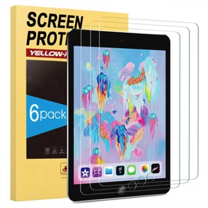 6 Pack Screen Protector for iPad 8th 7th Generation 10.2 Inch 2020 Anti-Glare - Picture 1 of 13