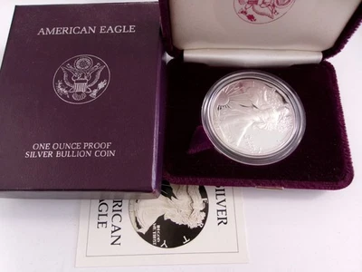 1986 American Silver Eagle Proof Coin - Image 1 of 3