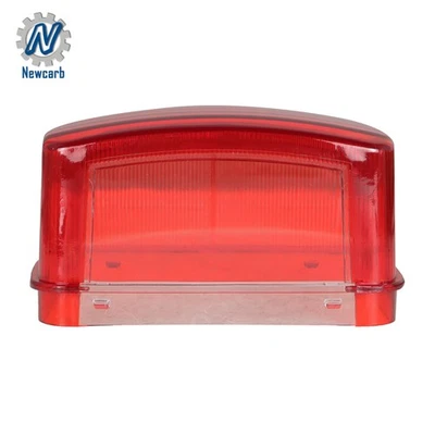 Lente de luz trasera roja para Yamaha Big Bear 400 2003-2012, Big Bear 250 2007-2009 Foto 1 de 4