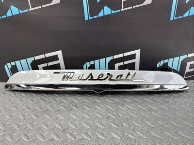 🔥 OEM 2014-2017 Maserati Ghibli Rear Trunk Lid Molding Trim Panel 670010759 - Image 1 of 4