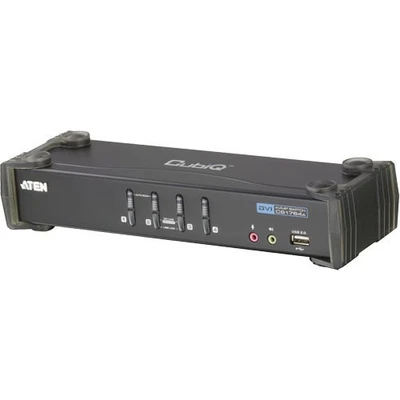ATEN Multifunktions CubiQ KVM Switch DVI/USB+Audio, 4-fach - Bild 1 von 4