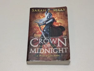 Throne of Glass CROWN OF MIDNIGHT PAPERBACK Sarah J Maas YA FANTASY oop - Picture 1 of 7