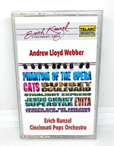 Erich Kunzel Cincinnati Pops - Andrew Lloyd Webber - 1996 Tested Cassette Tape - Picture 1 of 2