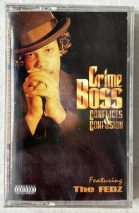 Crime Boss Conflicts & Confusion New Sealed Cassette Tape 1997 Suave House - Picture 1 of 10
