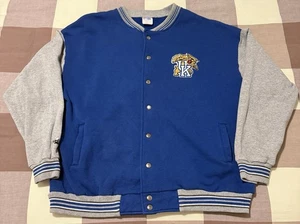 VINTAGE KENTUCKY WILDCATS VARSITY JACKET 2XL 1990’s Majestic Snap-Up *Rare Patch - Picture 1 of 10