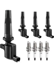 4 Ignition Coil &Spark Plug OEM for 2009-2020 Ford Fusion Escape FD505 2.0L 2.5L - Bild 1 von 5