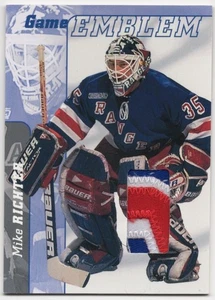 2000-01 In The Game Bap Signature Series Game-used Jersey Emblem Mike Richter - Picture 1 of 2