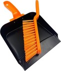 Heavy Duty Metal Dustpan And Brush Steel Dustpan and Stiff PVC Brush