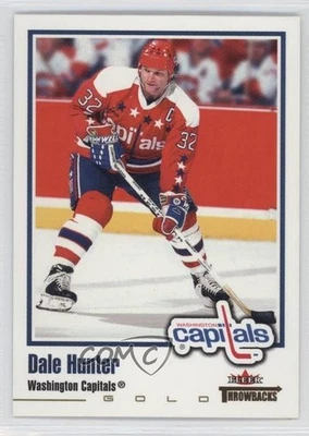 Fleer Throwbacks Gold Dale Hunter #8G 2002-03 Foto 1 de 2